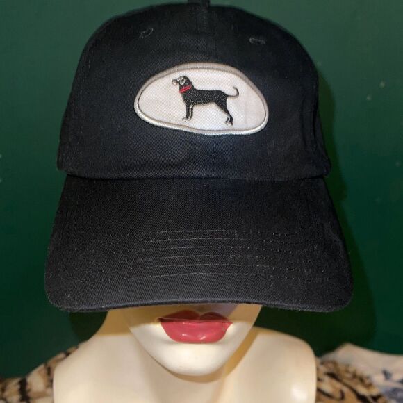 The Black Dog Life Off the Leash Baseball Hat Cap Cotton Adjustable UNI - Picture 1 of 9